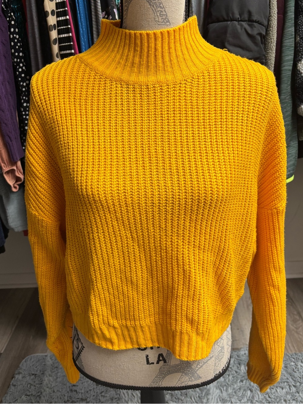 ZAFUL Ribbed Turtleneck Sweater